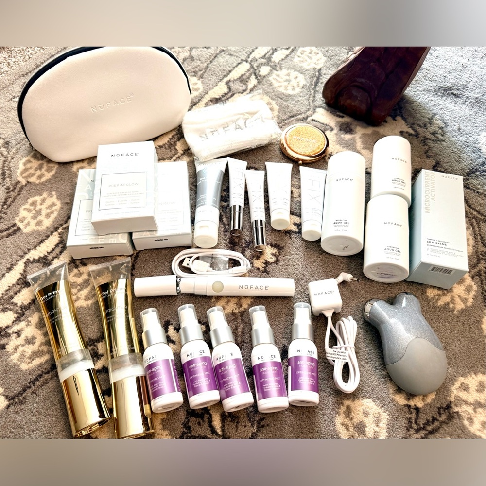 NuFace Skincare Collection with 2 Tools